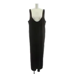 アーバンリサーチ URBAN RESEARCH ワンピース ミモレ ロング ノースリーブ ベロア F 茶 ブラウン /AN46 ■BM