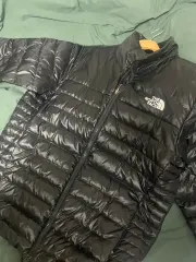 蔓延する THE NORTH FACE(ザノースフェイス) 黒 軽量 ダウンジャケット