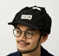 新品　POLER　ポーラー　コットンボアフラップキャップ　男女共用　男女共用　メンズ　レディース　アウトドアファッション　お洒落　希少　レア　プレゼント　ミリタリー　ノームコア　ゴープコアのサムネイル