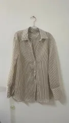 ZARA(ザラ) ストライプ シャツ xs