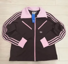 (L)(新品)アディダス オリジナル トラックジャージ トラックジャケット ジャージ ピンク