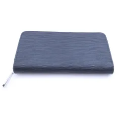 LOUIS VUITTON (ルイヴィトン) エピ ジッピーウォレット ロングウォレット 長財布 カードケース ブラック ノワール レザー M61857 シルバー金具