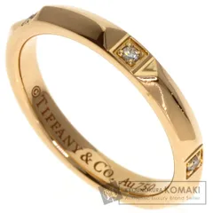 TIFFANY&Co. ティファニー トゥルー バンドリング ダイヤモンド リング・指輪 K18PG レディース [中古]