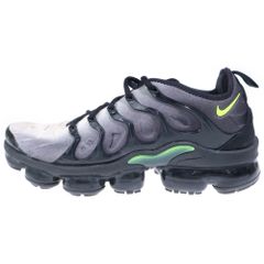 極美品Nike VaporMax Plus グレー/ブラック/ライム 27cm - メルカリ