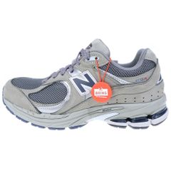 New Balance (ニューバランス) 2002R ロゴ スエード ローカットスニーカー カーキ US8.5/26.5cm ML2002RA