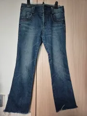 ヴィンテージ デニム ブーツカット ストレッチ性あり 55