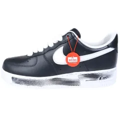 NIKE (ナイキ) ×PEACEMINUSONE AIR FORCE 1 LOW PARA NOISE ピースマイナスワン エアフォース1 パラノイズ ローカットスニーカー ブラック US9.5/27.5cm AQ3692-001