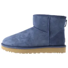 UGG (アグ) W CLASSIC MINI 2 クラシックミニ ファーボア ムートンブーツ ネイビー 016222のサムネイル
