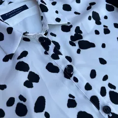 STRASBURGO × AKIRA NAKA ドット柄 長袖シャツ 38 日本製のサムネイル