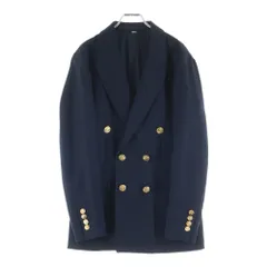 BURBERRY (バーバリー) 袖裏ストライプ ウール テーラードジャケット ネイビー 4062181/68Bのサムネイル