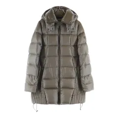 TATRAS (タトラス) 13AW SARIN サリン ロゴパッチ ジップアップ フーデッド ダウンジャケット ブラウン レディース LTA13A4179のサムネイル