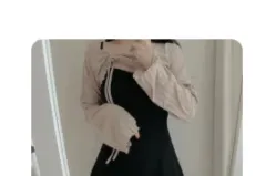 長袖シャーリングまとめ売り クロップドボレロカーディガン