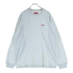 Supreme 26SS スモールボックスロゴ グレー M 長袖カットソー - メルカリ