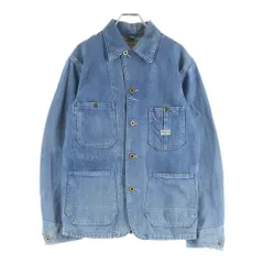 RRL デニムカバーオール M RRL Corduroy Trim Indigo Denim Shirt Jacket [Indigo]