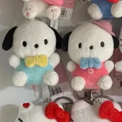 Sanrio(サンリオ) ポチャコ 人形 キーリング セット