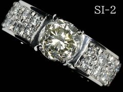 プラチナ製 ダイヤ 1,013ct リング - メルカリ