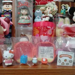 サンリオ バンダイ カプセルアパートメントガチャ サンリオ ルーム フィギュア-ハローキティ