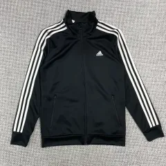アディダス 3本線 トラックジャージ ブラック