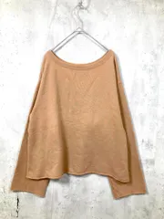 BEAUTY & YOUTH ビューティ&ユース ユナイテッドアローズ 定価8800円 裏毛ルーズスリーブプルオーバー スウェット 茶 ■■レディース