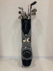 M-U SPORTS ミエコウエサコ ゴルフバック シャンパンゴールド - メルカリ