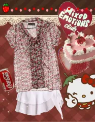 【超レア】セシルマクビー ギャル フラワー フリル ブラウス