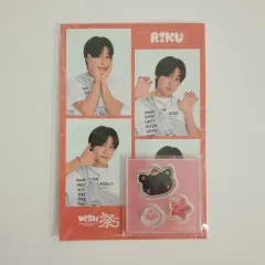 NCT WISH 日本 ファンミーティング 夏色 まつり 4カット 写真 フォト PHOTO アクリル ステッカー セット リー グッズ