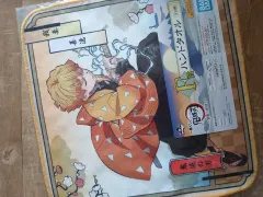 鬼滅の刃 刃 あがつま 善逸 ハンドタオル