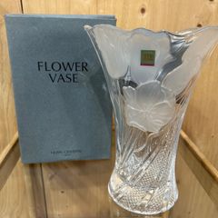 6ee1052 HOYA CRYSTAL FLOWER VASE 花瓶 花器 - メルカリ