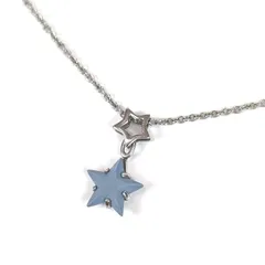美品 WEDGWOOD ウエッジウッド ネックレス スターモチーフ 星 925刻印 シルバー レディース
