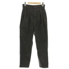 ユナイテッドアローズ UNITED ARROWS 2タック テーパードパンツ ハイウエスト 38 グレー /KU