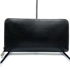 LOUIS VUITTON ルイ・ヴィトン ジッピーウォレット ラウンド長財布 エピレザー ノワール  シルバー金具ブラック 黒 M60072 メンズ レディース ファッション