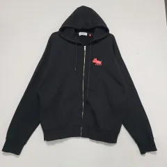 ㅡマルス コレクト ブラック 裏毛 フードジップアップ メンズ105 ㅡ0902