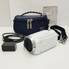 SOXY デジタルHDカメラレコーダー HDR-CX680 ホワイト - メルカリ