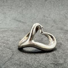 TIFFANY＆Co. ティファニー オープンハート SV925 リング14号 - メルカリ