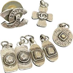 CHANEL シャネル ココマーク チャーム ピアス シルバー - メルカリ