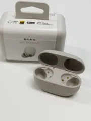 【美品】SONY WF-1000XM5/YY2963/プラチナシルバー/充電ケースのみ！