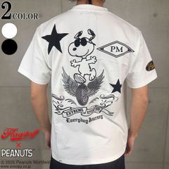FLAG STAFF × PEANUTS / コラボ スヌーピー半袖パーカーXL - メルカリ