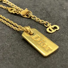 Christian Dior　ディオール　ネックレス　ゴールド　1346