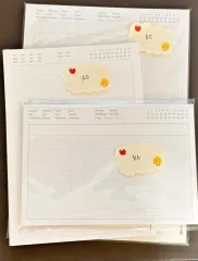 メモ用紙 ウール格子 ノート（まとめ売り）