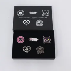 【★加古川物流】中古 常闇トワ ピンバッジ 常闇トワ 100万人記念 ホロライブ【718】