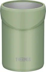 【即日発送】保冷缶ホルダー 350ml缶用 2wayタイプ カーキ サーモス JDU-350 KKI