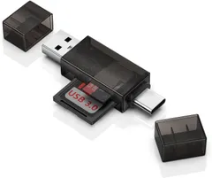 【数量限定】a アダプター usb MicroSD usb 高速 タイプC 2TBまで大容量カードに cメモリカードリーダー Androidスマホ OTG対応 タブレット iPhone17/16/15向け iPad マイクロSDカードリーダー Pro USB3