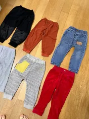 女の子 ズボン 7枚 まとめ (110cm 程度 93cmまで着用)