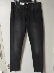 h ＆ m ／ スリムフィット ダークグレージーンズ 32