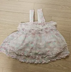 メゾピアノ レース ワンピース 80