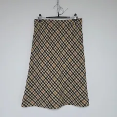 DAKS(ダックス) チェック ウール スカート