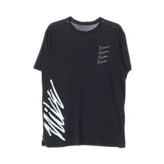 M Nike(ナイキ） 黒 カリー ロゴ 半袖 クルーネック Tシャツ