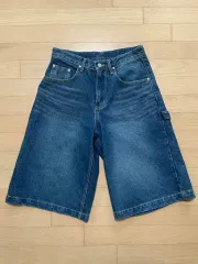 シグネチャー カーペンター バミューダ デニム ショートパンツ インディゴブルー M サイズ MUSINSA(ムシンサ) Nike(ナイキ）