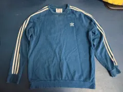 アディダス 3本線 起毛 スウェット