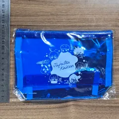 呪術廻戦 スプラッシュ x バトル Re: クリア ブルー ビニール ポーチ